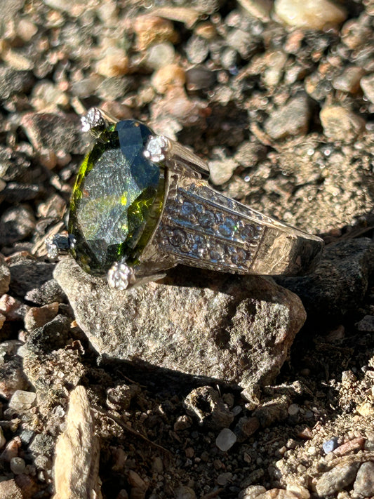 Emerald Eclipse Ring